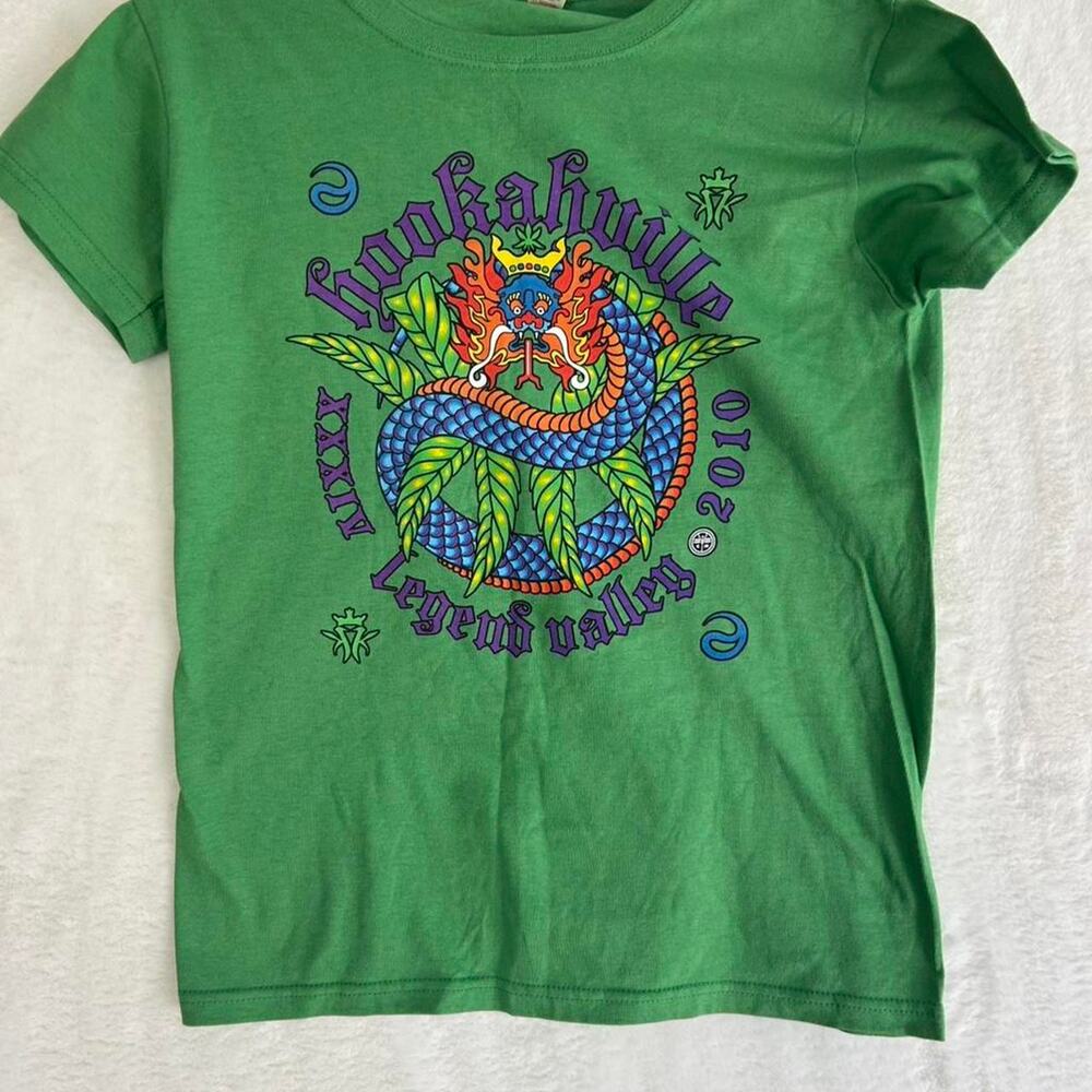 Anvil Hookahville 2010 Legend Valley Festival T-Shirt Small Kottonmouth Kings
